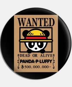 Wanted Pirate Panda