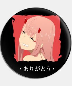 Zero Two from Darling in The Franxx Arigatou